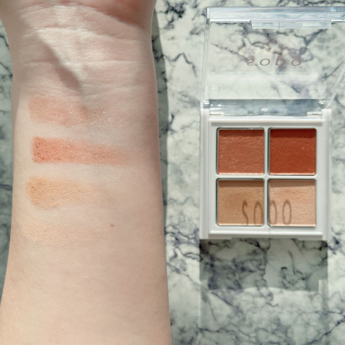 アイパレット/sopo/アイシャドウパレットを使ったクチコミ(3枚目)