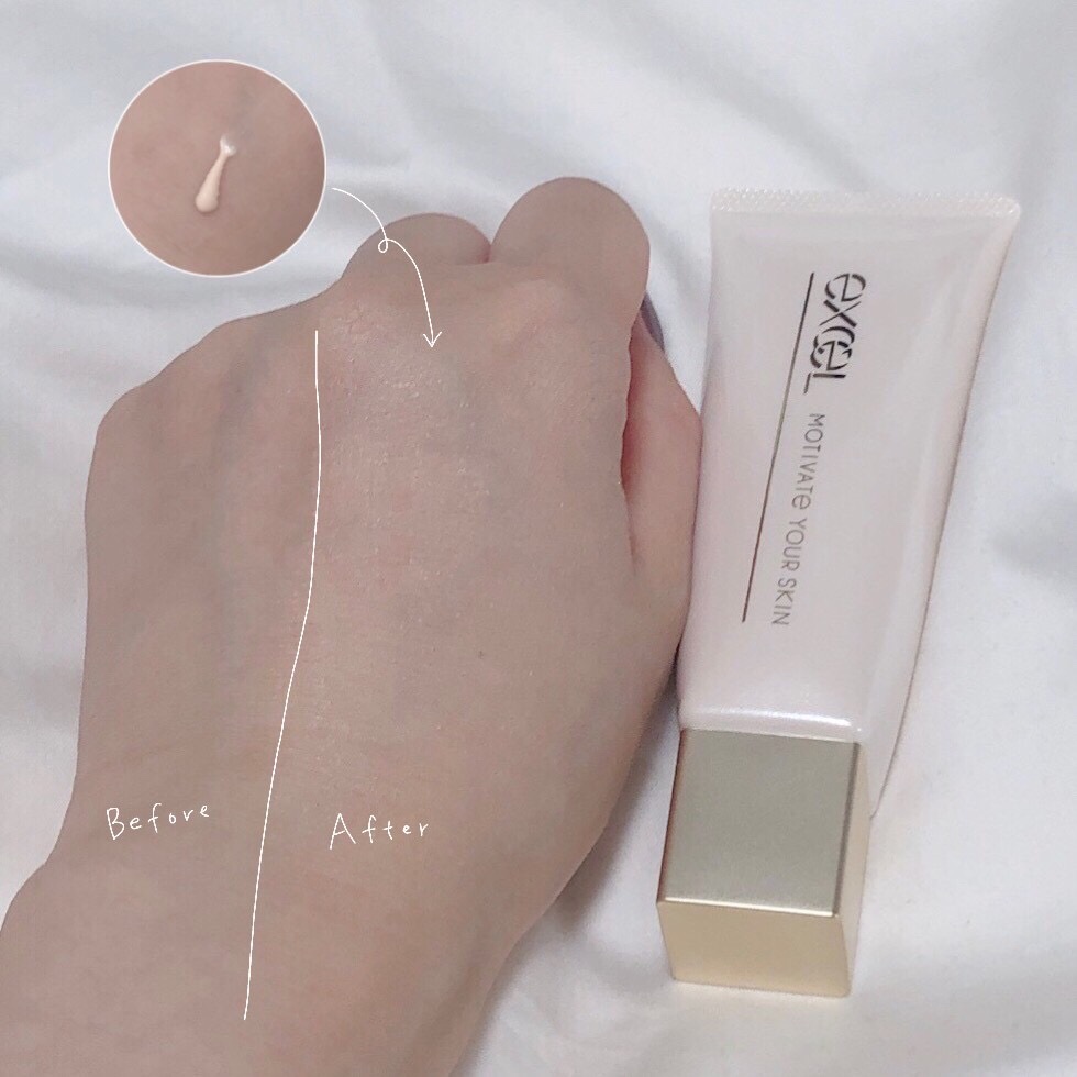 モチベートユアスキン/excel/化粧下地を使ったクチコミ（3枚目）