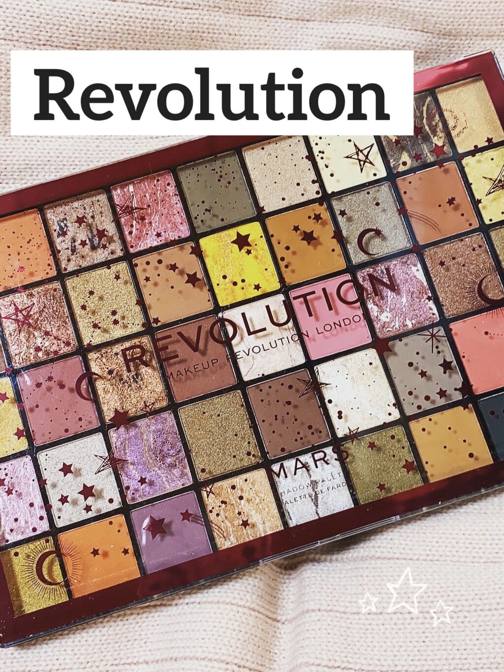 MAKEUP REVOLUTION Revolution Maxi Reloaded Palette のクチコミ「❤︎MAKEUP REVOLUTION
　　　　めちゃくちゃな多色パレット❤︎

──────.....」（1枚目）