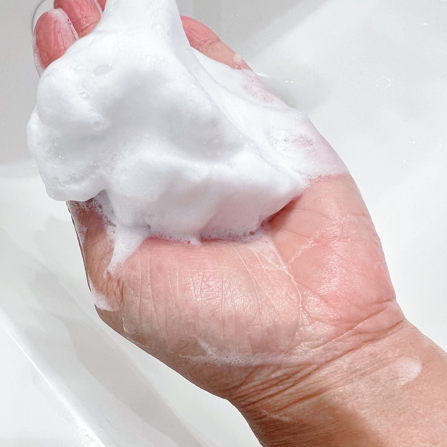 ライスホイップフェイシャルクレンザー/I'm from/洗顔フォームを使ったクチコミ（2枚目）