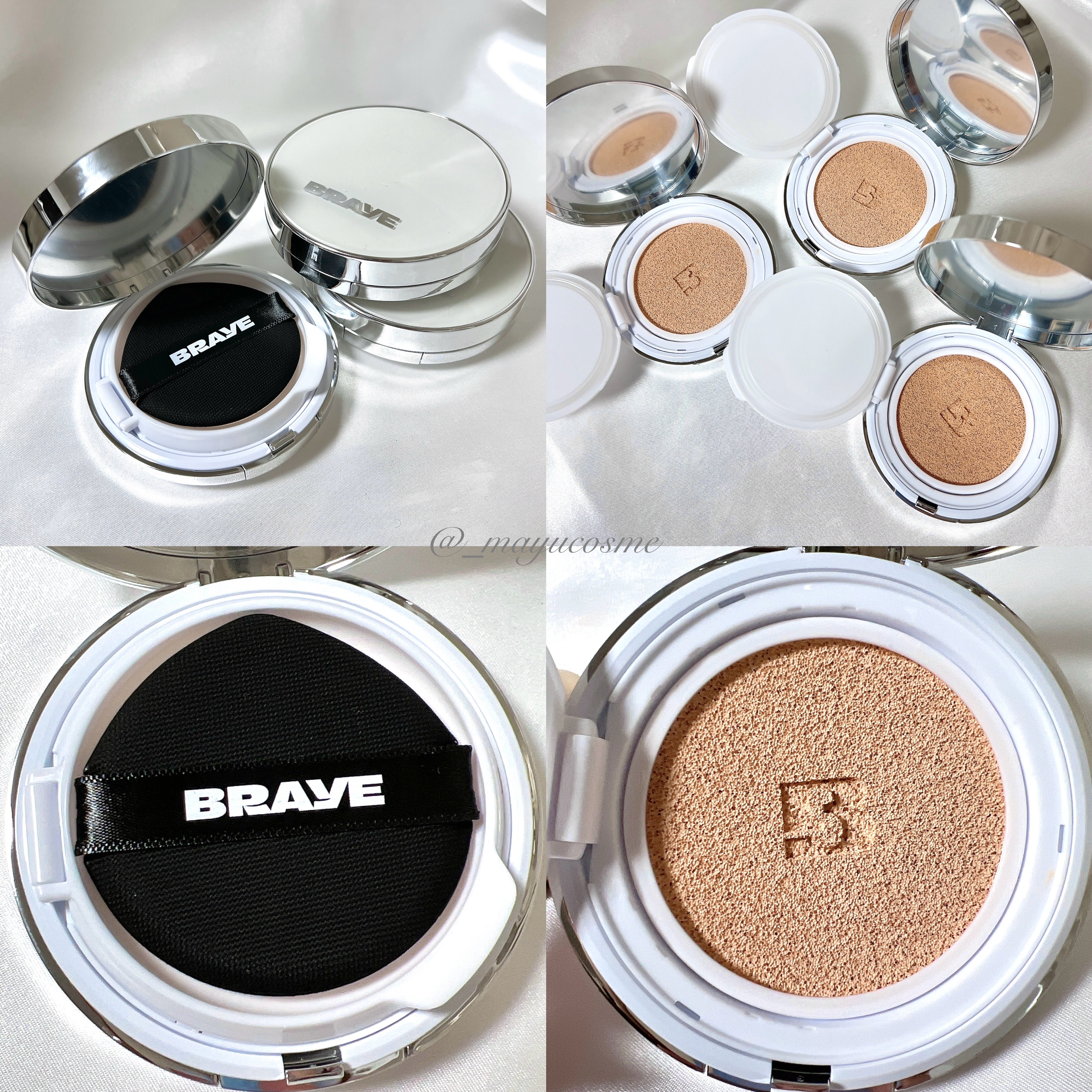 BRAYE EFFORTLESS CUSHION (3 COLORS)/BRAYE/クッションファンデーションを使ったクチコミ（2枚目）