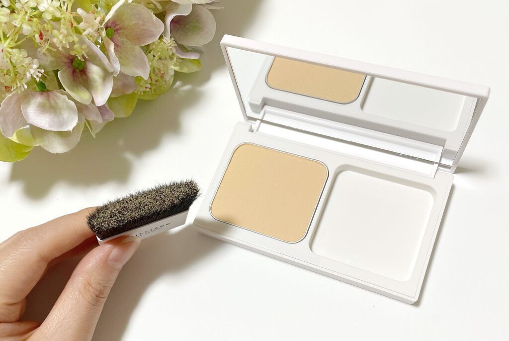 パウダリーファンデーション ソフトシャイニー/ブリリアージュ/パウダーファンデーションを使ったクチコミ（3枚目）