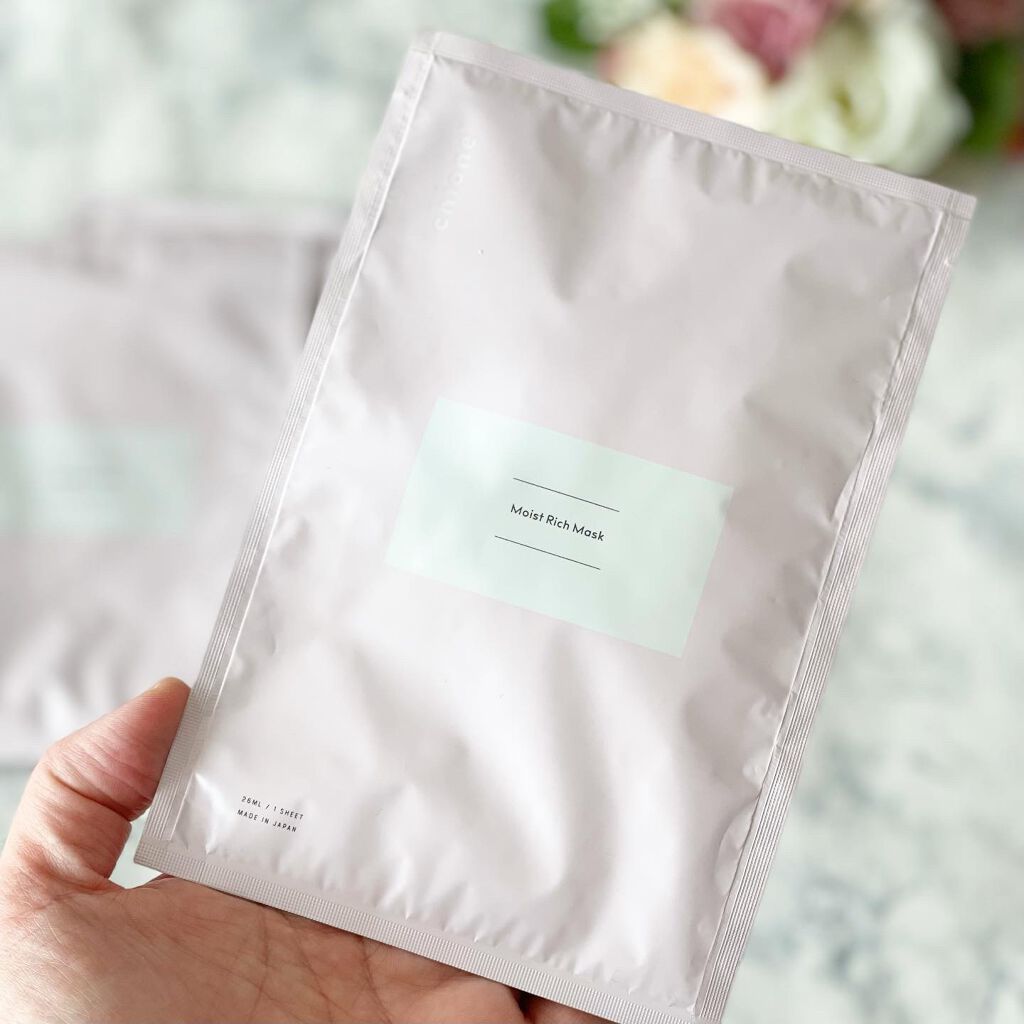 モイストリッチマスク/chione/シートマスク・パックを使ったクチコミ(2枚目)