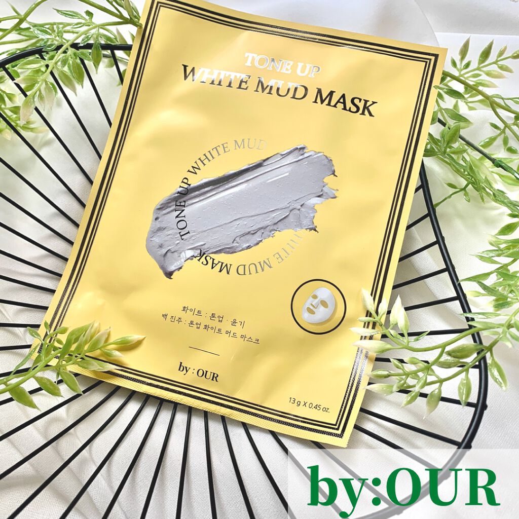 トーンアップホワイト マッドマスク/by : OUR/シートマスク・パックを使ったクチコミ(1枚目)