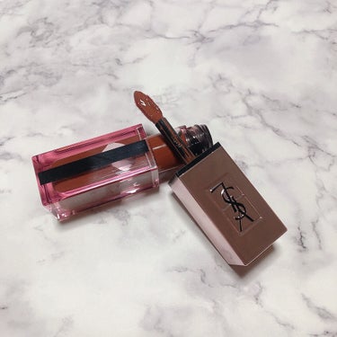 ルージュ ピュールクチュール ヴェルニ ウォーターグロウ No.211 トランスグレッシブ カカオ/YVES SAINT LAURENT BEAUTE/口紅の画像