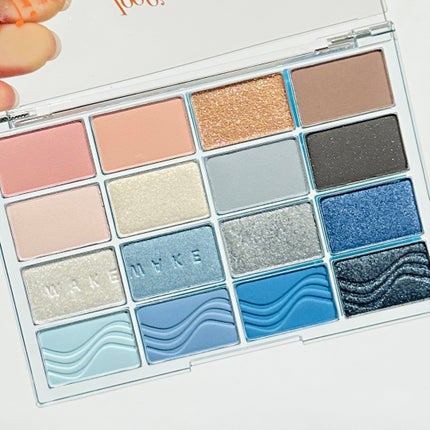 ソフトブラーリングアイパレット/wakemake/アイシャドウパレットを使ったクチコミ(1枚目)