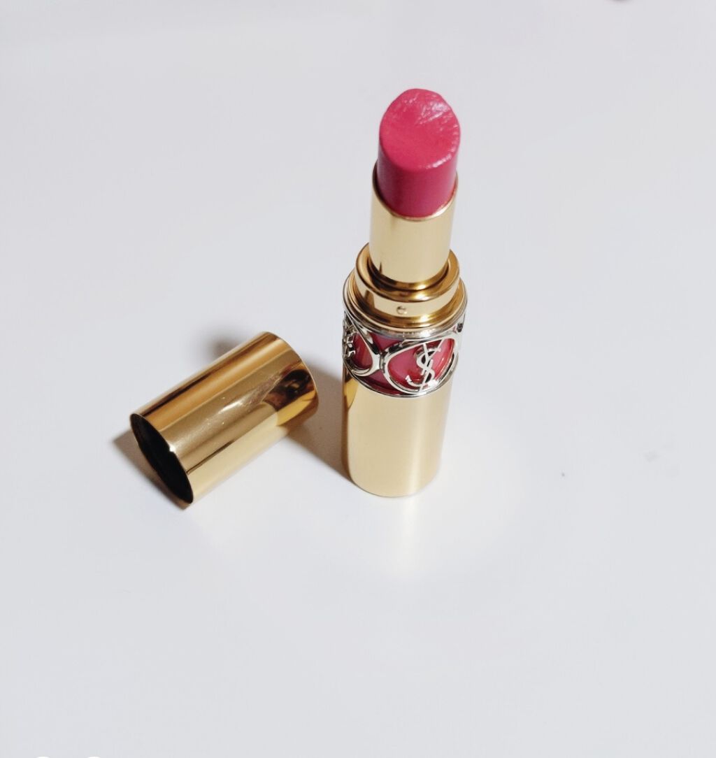 ルージュ ヴォリュプテ シャイン/YVES SAINT LAURENT BEAUTE/口紅を使ったクチコミ(1枚目)