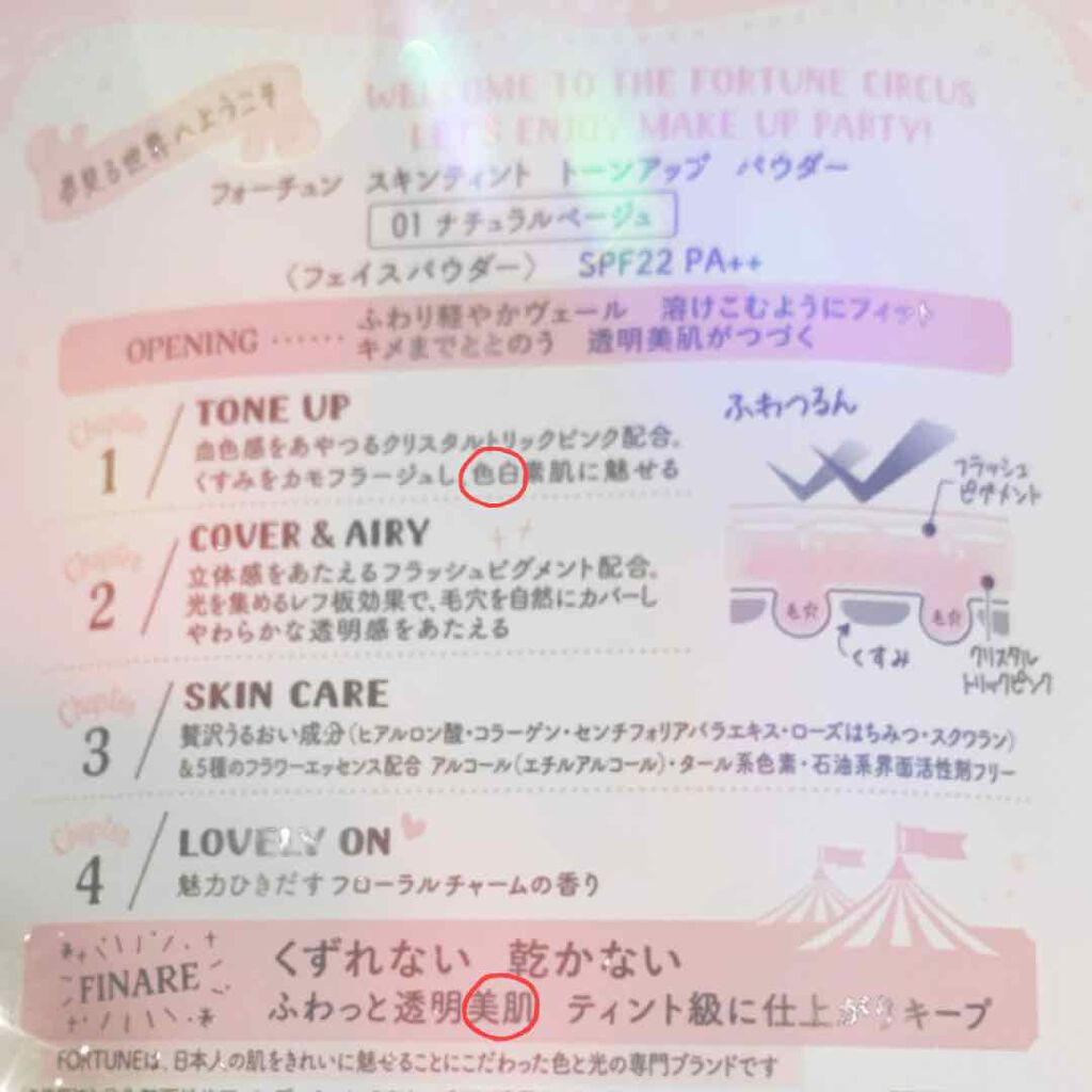 スキンティント トーンアップ プライマー/フォーチュン/化粧下地を使ったクチコミ（3枚目）