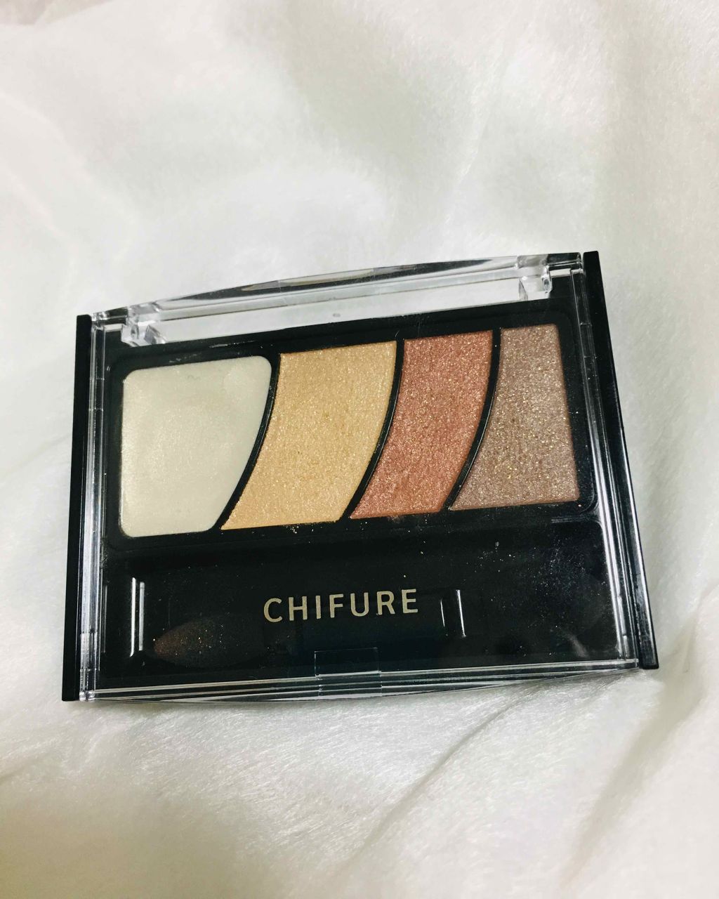 グラデーション アイ カラー(チップ付)/ちふれ/アイシャドウパレットを使ったクチコミ(1枚目)