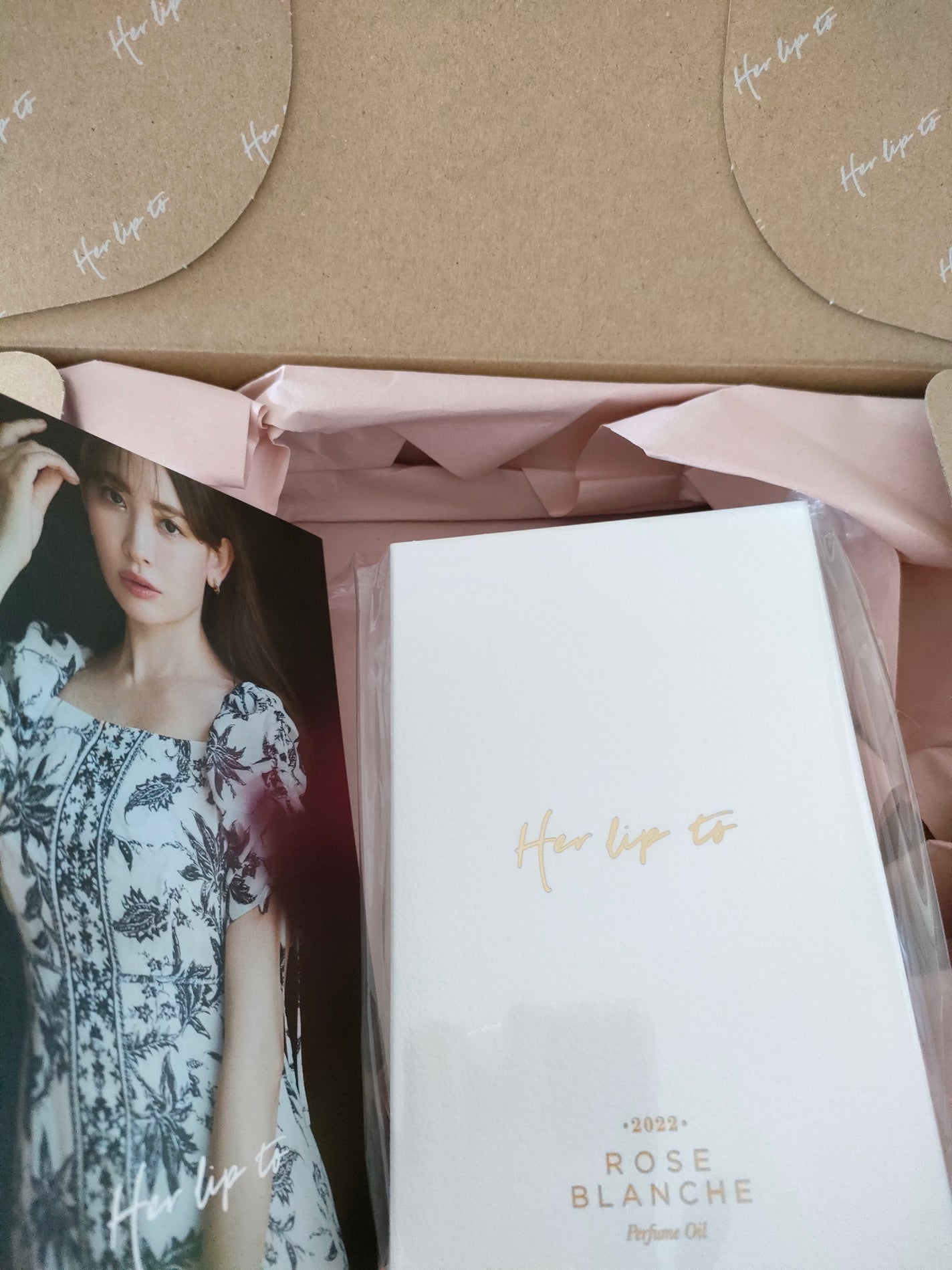 パフュームオイル ローズブランシュ/Her lip to BEAUTY/ボディオイルを使ったクチコミ(2枚目)