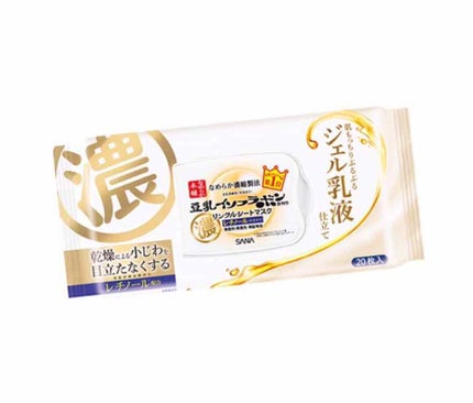 豆乳イソフラボン ジェル美容液マスク/なめらか本舗/シートマスク・パックを使ったクチコミ(1枚目)