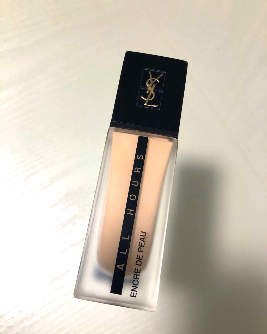 アンクル ド ポー オール アワーズ ファンデーション/YVES SAINT LAURENT BEAUTE/リキッドファンデーションを使ったクチコミ(1枚目)