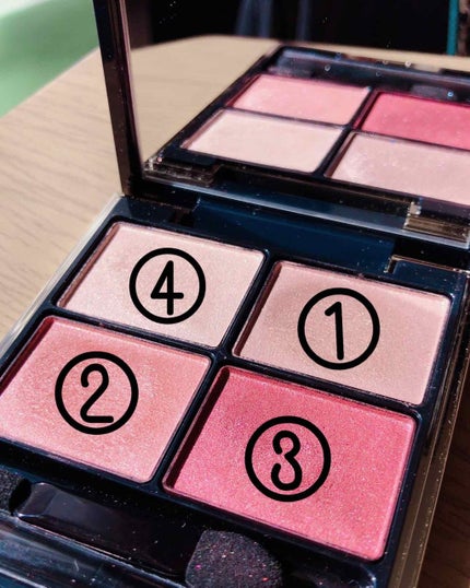 デザイニング カラー アイズ/SUQQU/アイシャドウパレットを使ったクチコミ(2枚目)