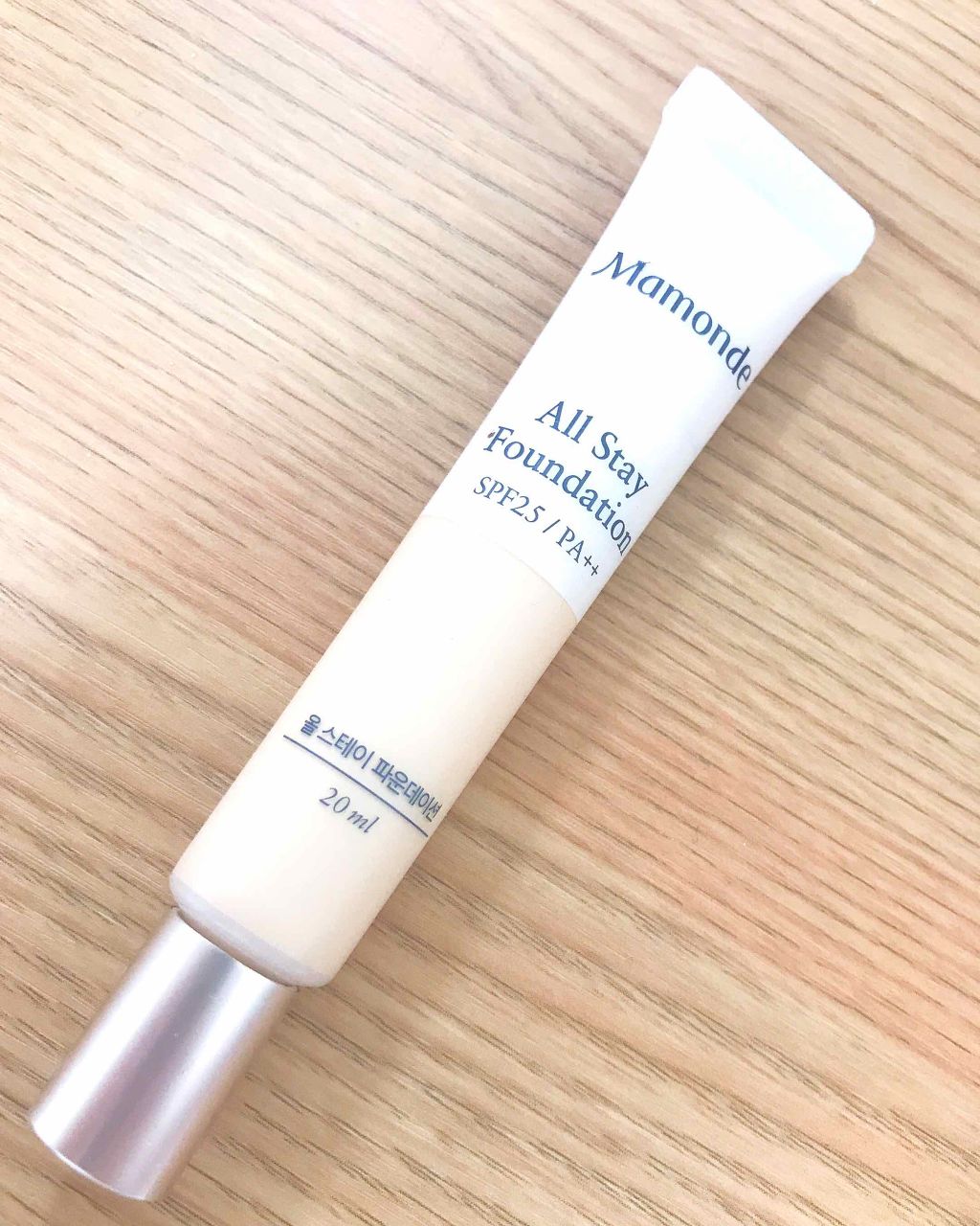  All Stay Foundation/Mamonde/リキッドファンデーションを使ったクチコミ（1枚目）