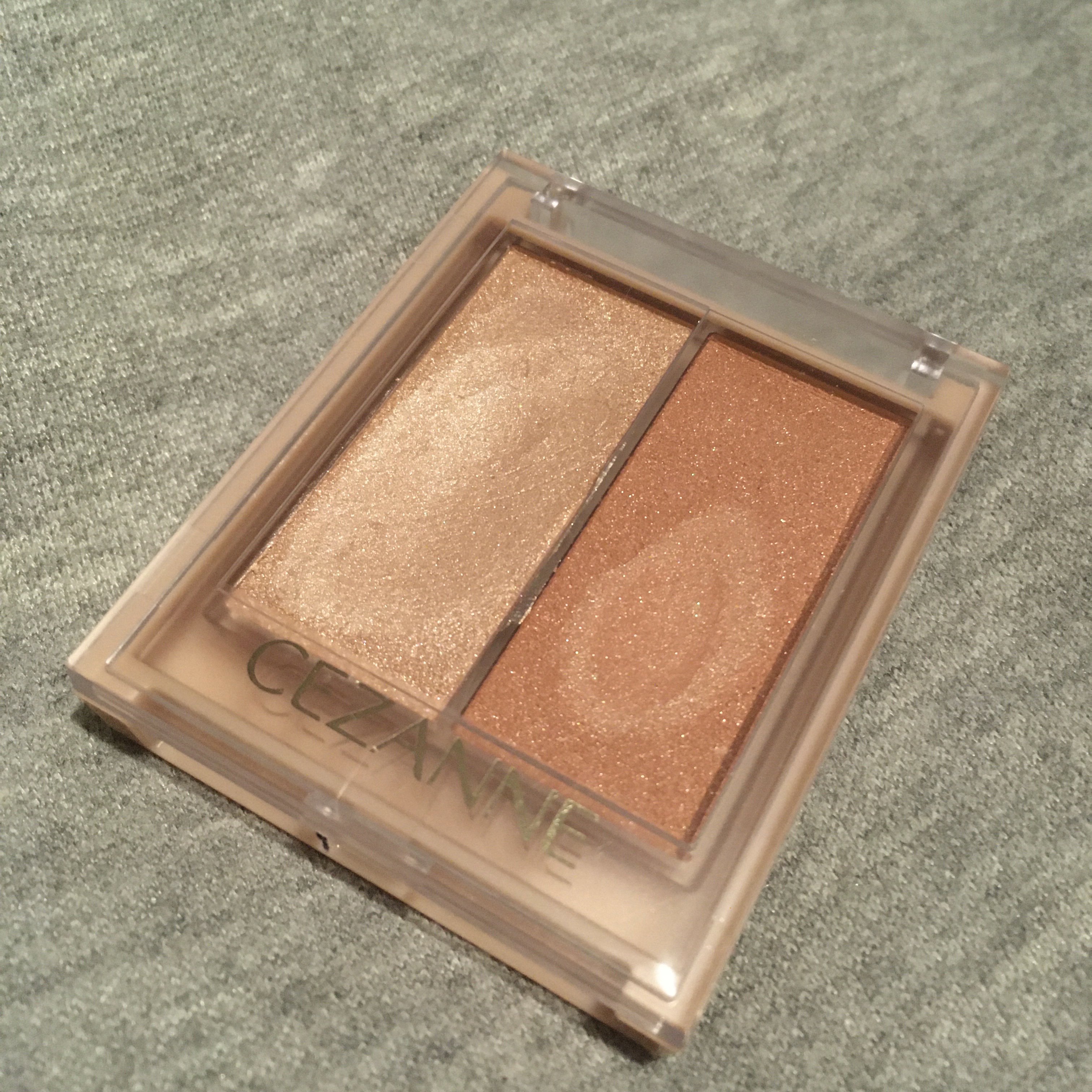 フェイスグロウカラー/CEZANNE/クリームハイライトを使ったクチコミ（1枚目）