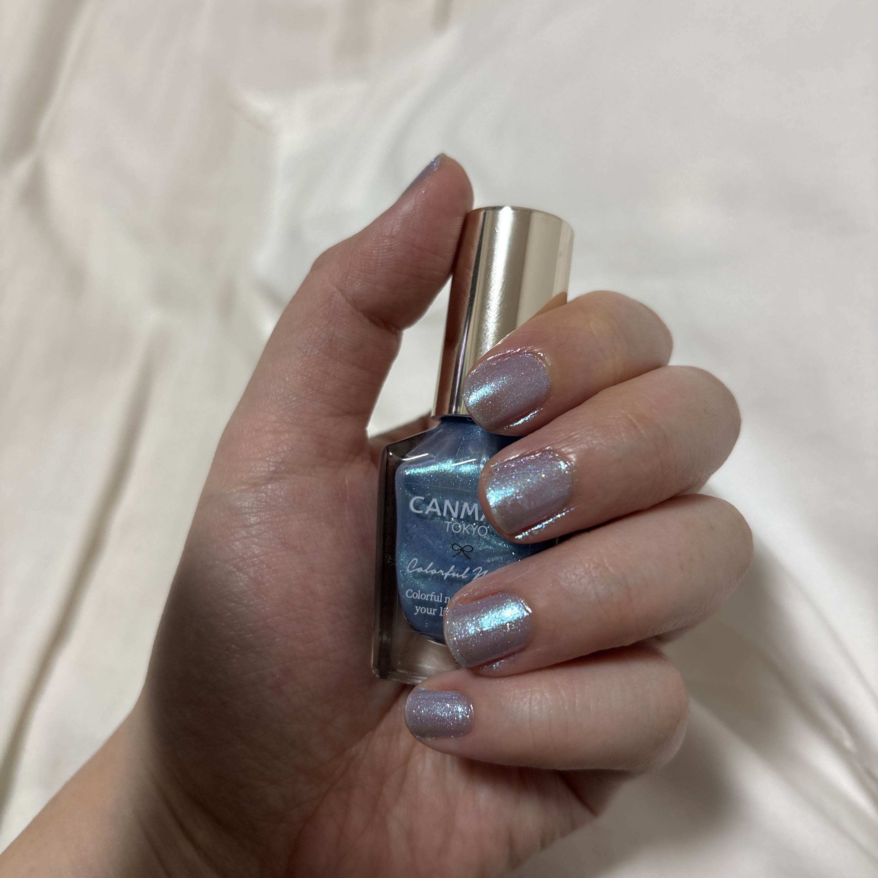 カラフルネイルズ N103 アストロノミー/キャンメイク/マニキュアを使ったクチコミ（1枚目）