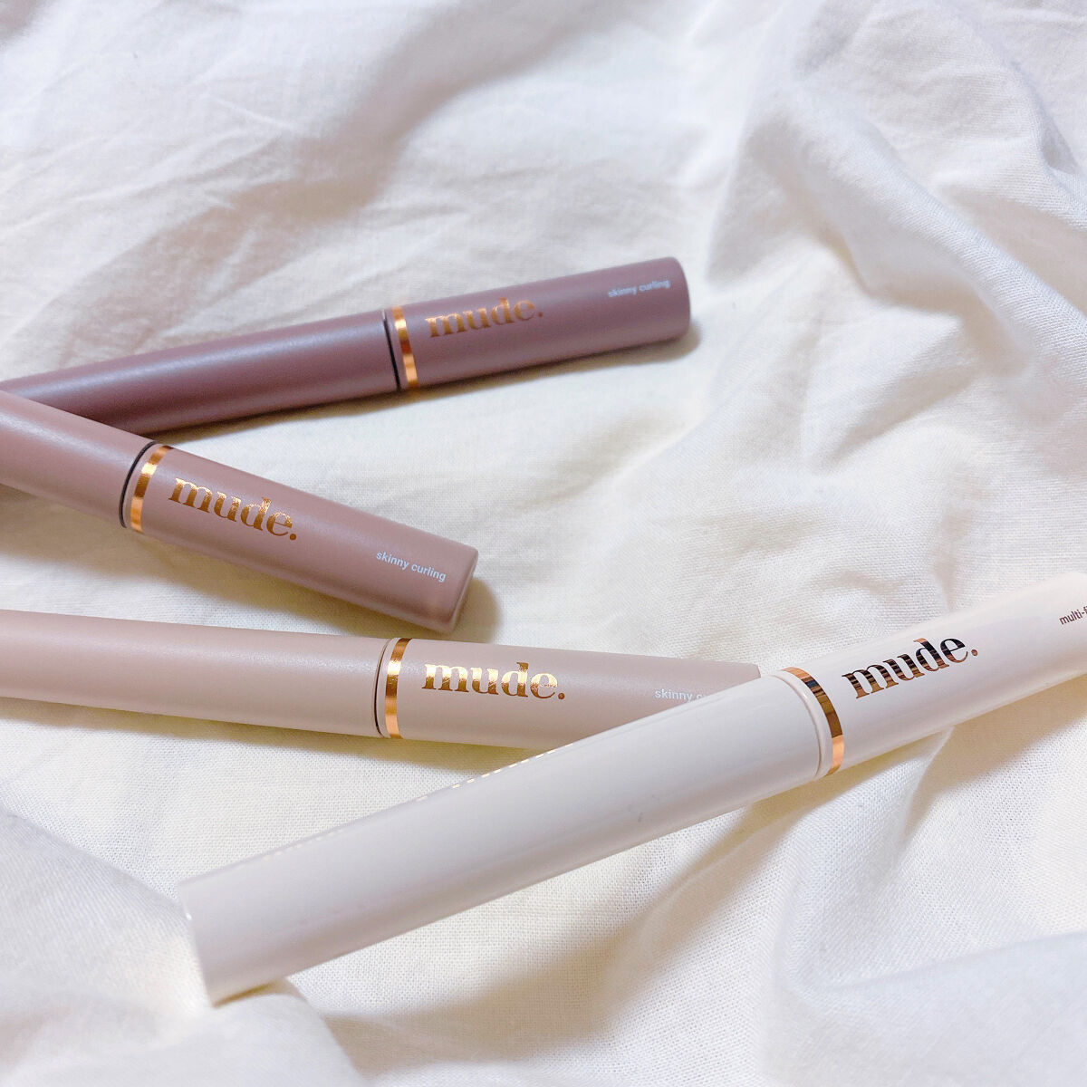 インスパイアスキニーカーリングマスカラ/mude./マスカラを使ったクチコミ（2枚目）