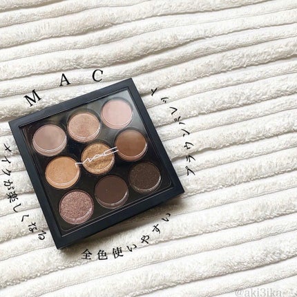 スモール アイシャドウ×9/M・A・C/アイシャドウパレットを使ったクチコミ(2枚目)