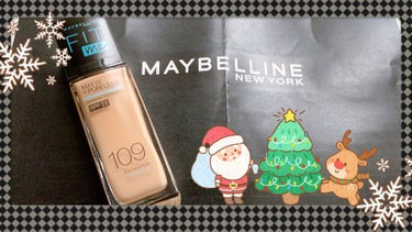 フィットミー リキッドファンデーション R 109/MAYBELLINE NEW YORK/リキッドファンデーションを使ったクチコミ（1枚目）