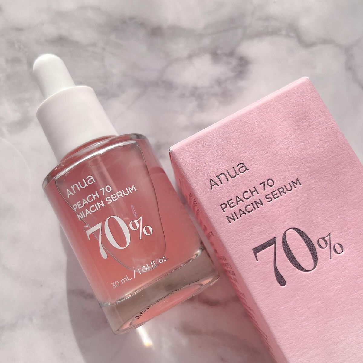 桃70%ナイアシンセラム/Anua/美容液を使ったクチコミ（2枚目）