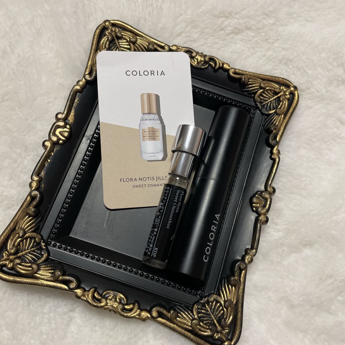 スウィートオスマンサス オードパルファン/Flora Notis JILL STUART/香水(レディース)を使ったクチコミ（1枚目）