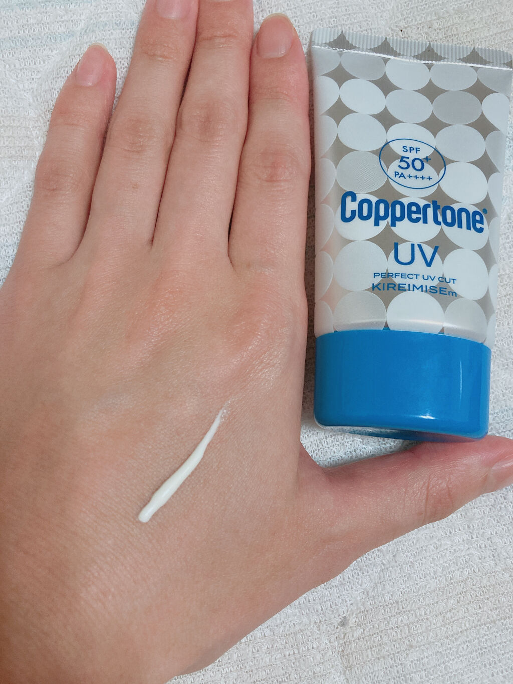 コパトーン キレイ魅せＵＶ　マシュマロ肌/コパトーン/日焼け止めクリームを使ったクチコミ（3枚目）