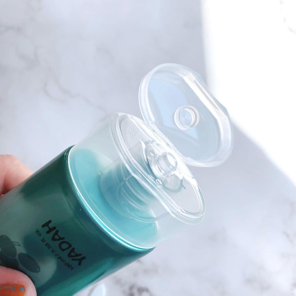 グリーンティーピュアクレンジングバームチューブ/YADAH/クレンジングバームを使ったクチコミ（3枚目）