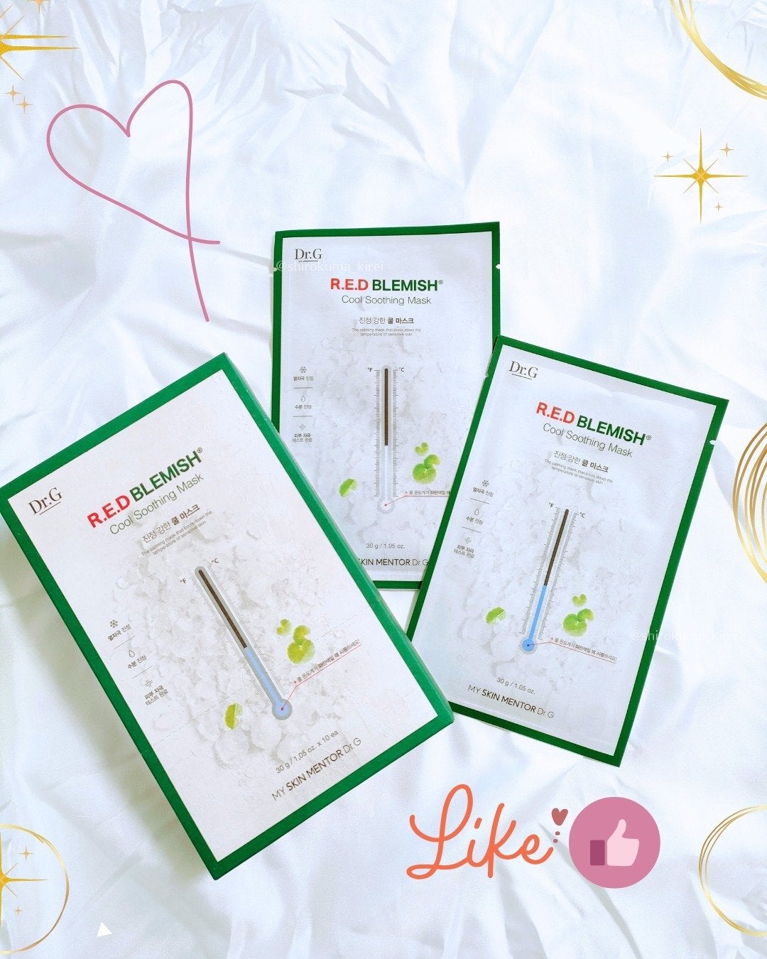 レッドブレミッシュ クールスージングマスク/Dr.G/シートマスク・パックを使ったクチコミ(7枚目)