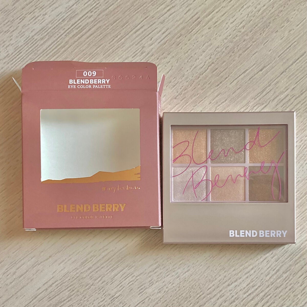 オーラクリエイション/BLEND BERRY/アイシャドウパレットを使ったクチコミ(4枚目)