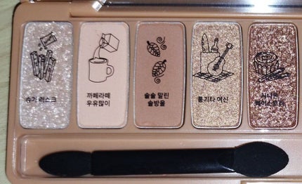 プレイカラー アイシャドウ/ETUDE/アイシャドウパレットを使ったクチコミ(2枚目)