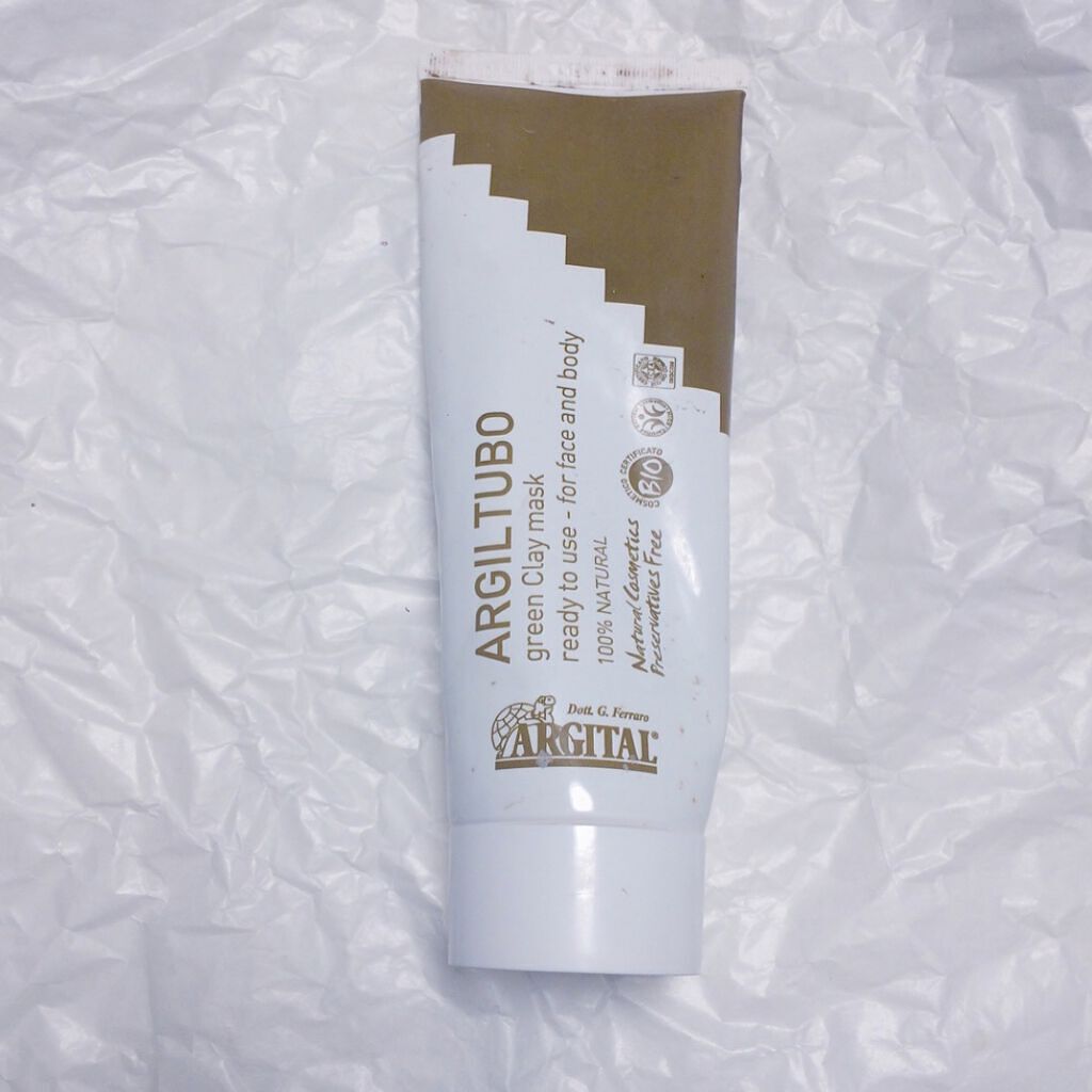 グリーンクレイペースト/ARGITAL/洗い流すパック・マスクを使ったクチコミ（1枚目）