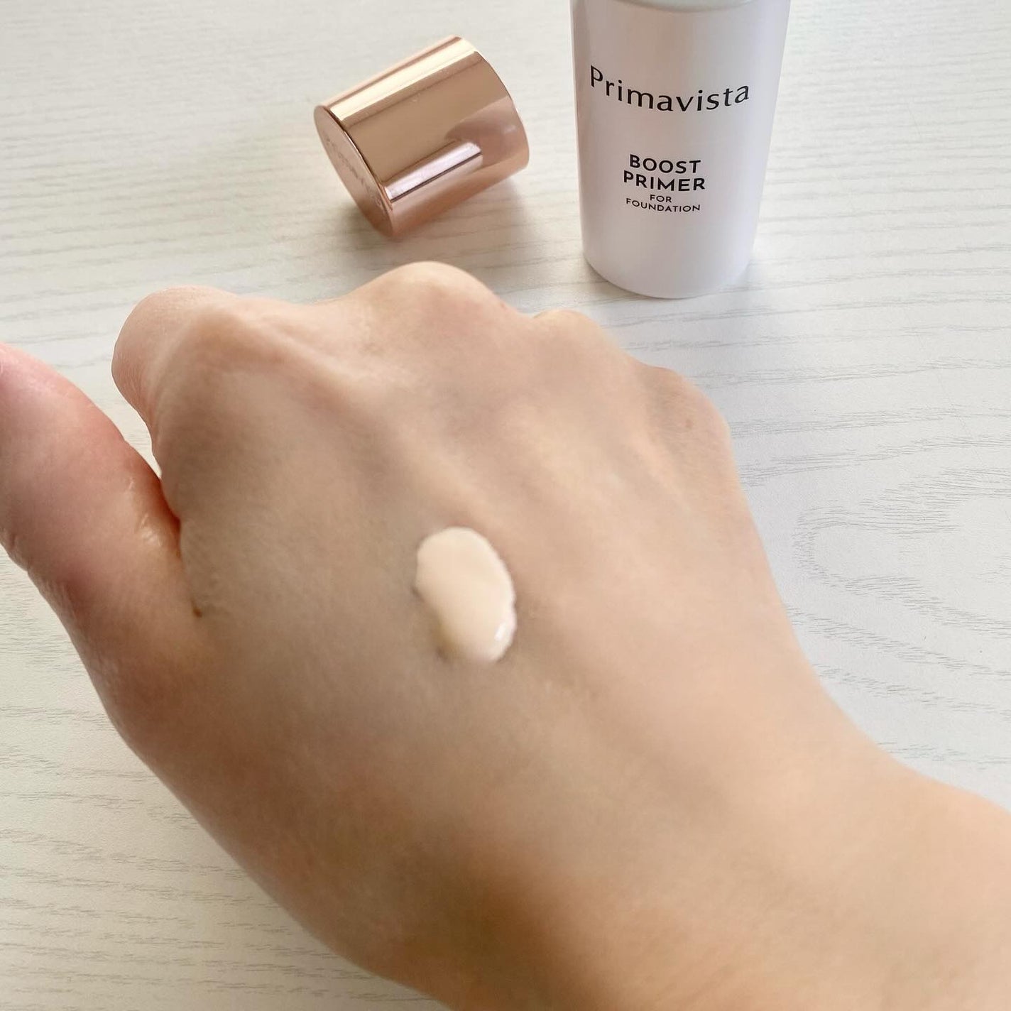 ファンデブースト<皮脂くずれ防止>/プリマヴィスタ/化粧下地を使ったクチコミ(2枚目)