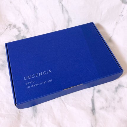 サエル トライアルセット/DECENCIA/トライアルキットを使ったクチコミ(4枚目)