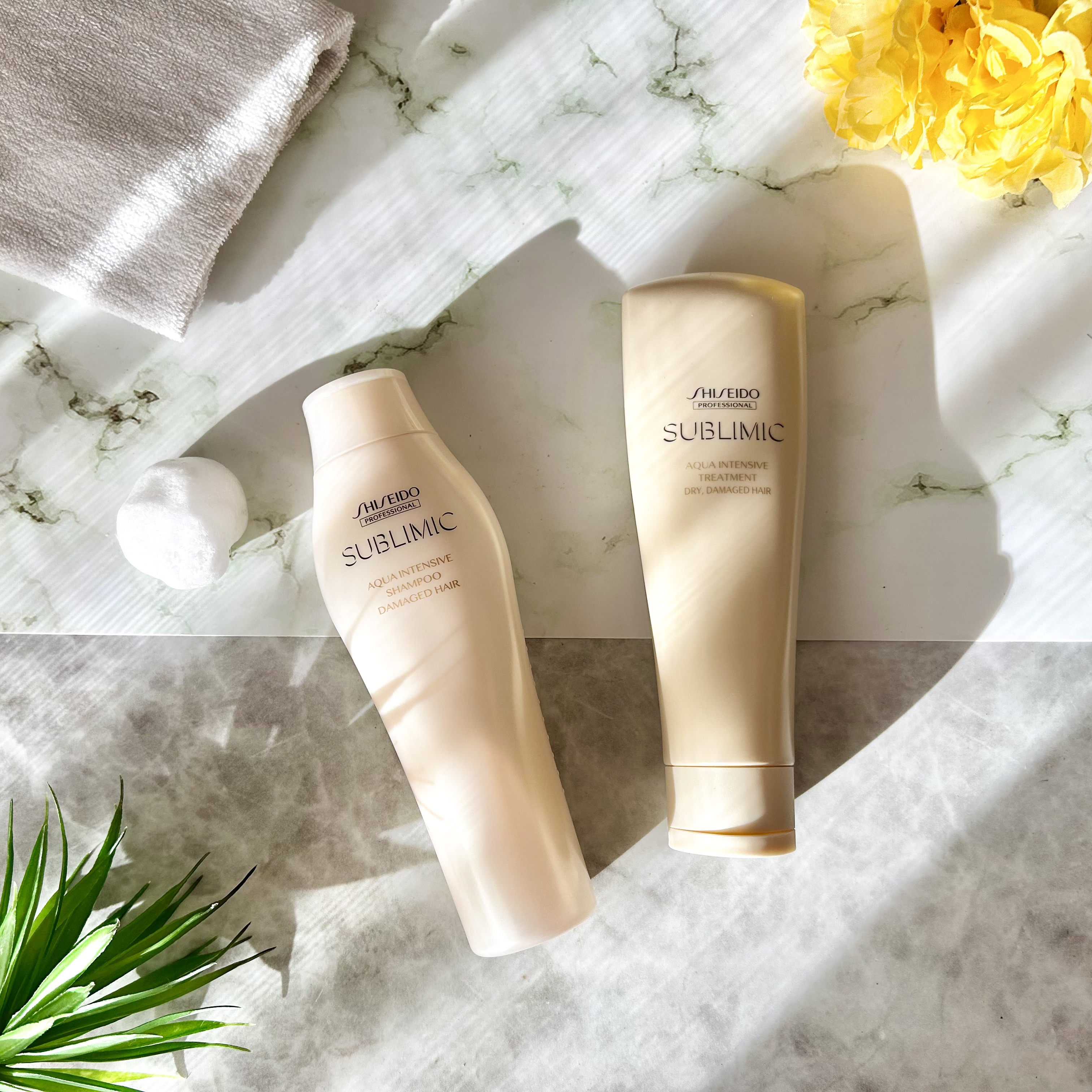 アクアインテンシブ シャンプー／トリートメント/サブリミック/サロンシャンプーを使ったクチコミ（1枚目）