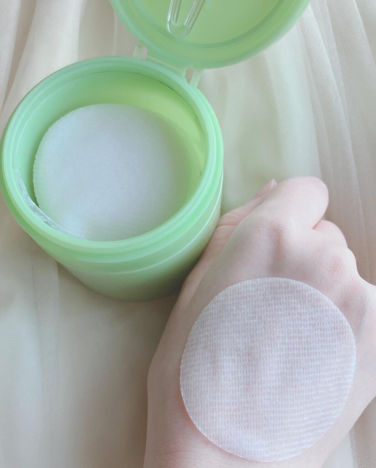 ドクダミカーミングタッチスポットパッド/Abib /トナーパッドを使ったクチコミ（3枚目）