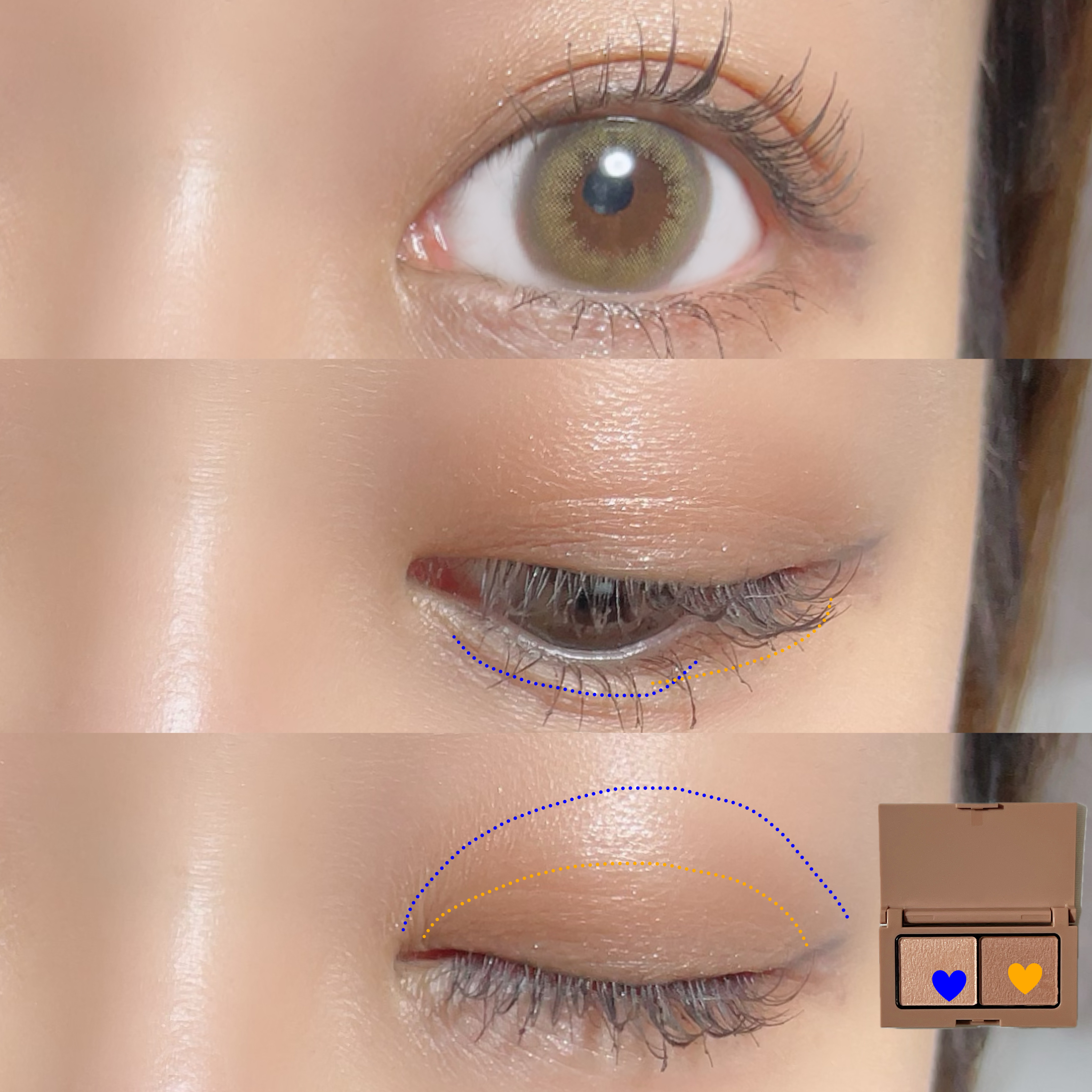 パーフェクトセッティングウォータープルーフマスカラ Long&Curl/COSNORI/マスカラを使ったクチコミ（2枚目）