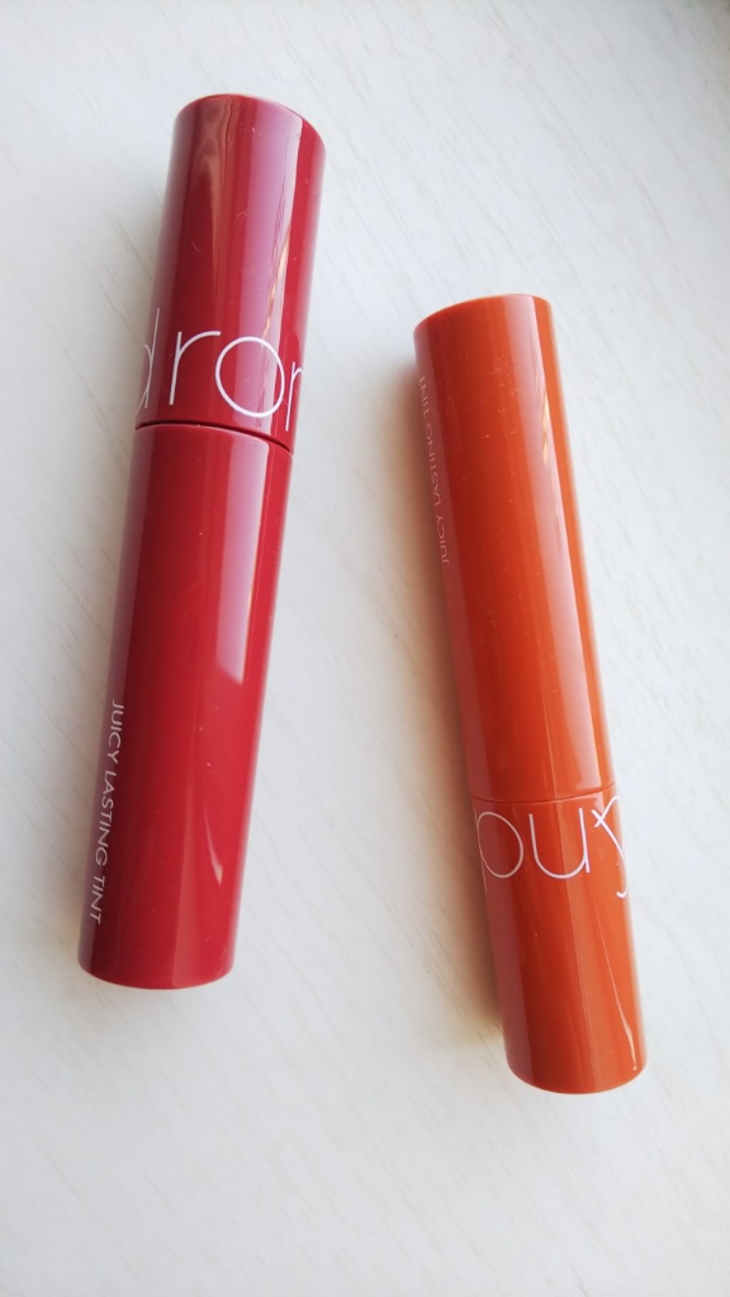 ジューシーラスティングティント/rom&nd/リップティントを使ったクチコミ(1枚目)