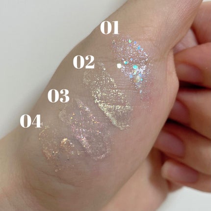 MD ドリーミーグリッター/mude/グリッターを使ったクチコミ(8枚目)