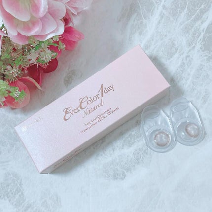 エバーカラーワンデー ナチュラル/エバーカラー/ワンデー(1DAY)カラコンを使ったクチコミ(2枚目)