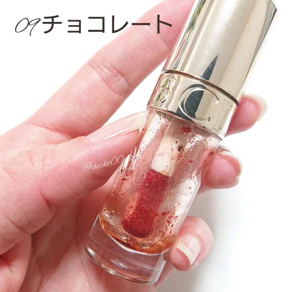 リップコンフォートオイル/CLARINS/リップグロスを使ったクチコミ(2枚目)