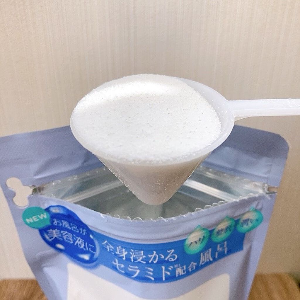 セラミドバスパウダー/amproom/保湿系入浴剤を使ったクチコミ（2枚目）