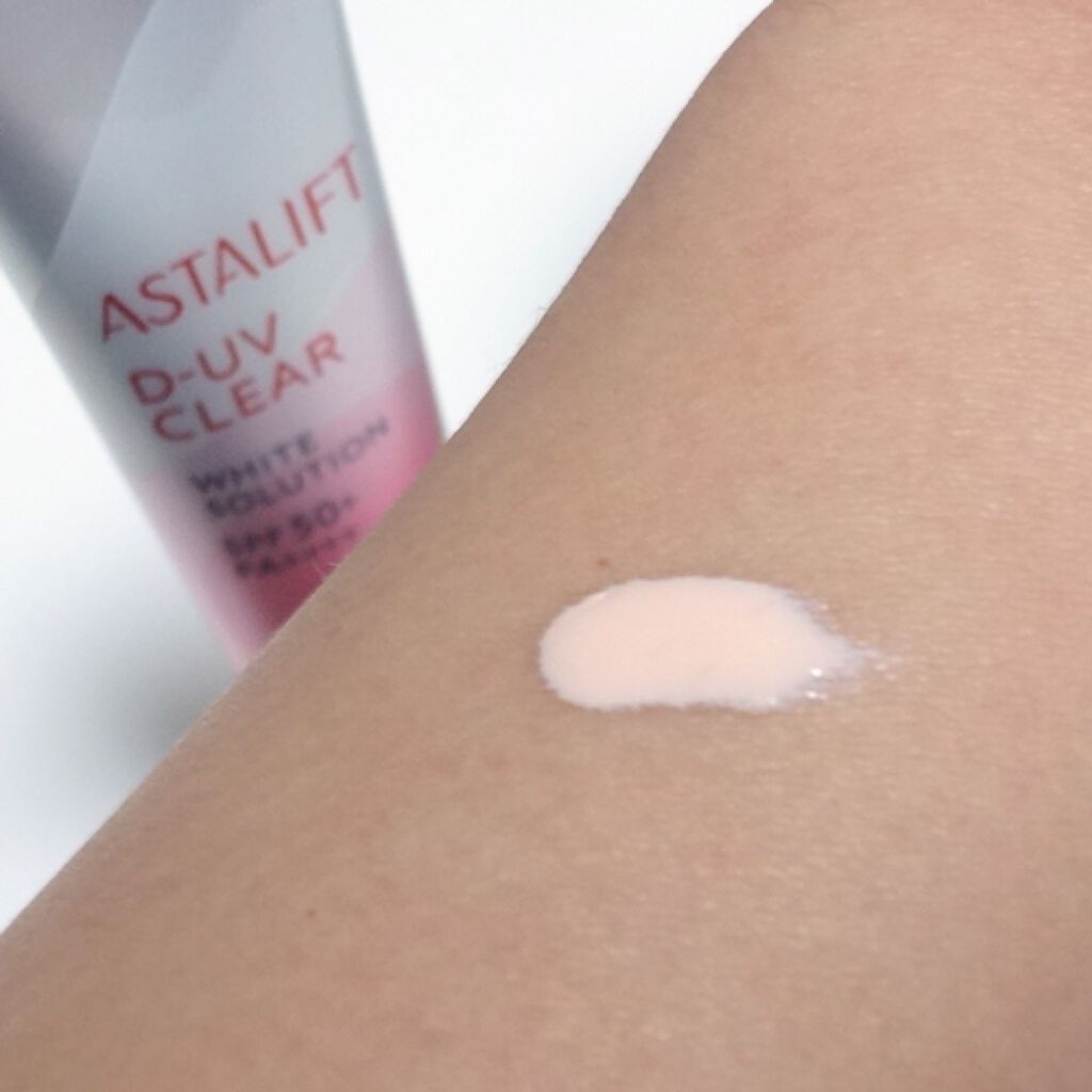 D-UVクリア ホワイトソリューション/アスタリフト/日焼け止めクリームを使ったクチコミ（2枚目）