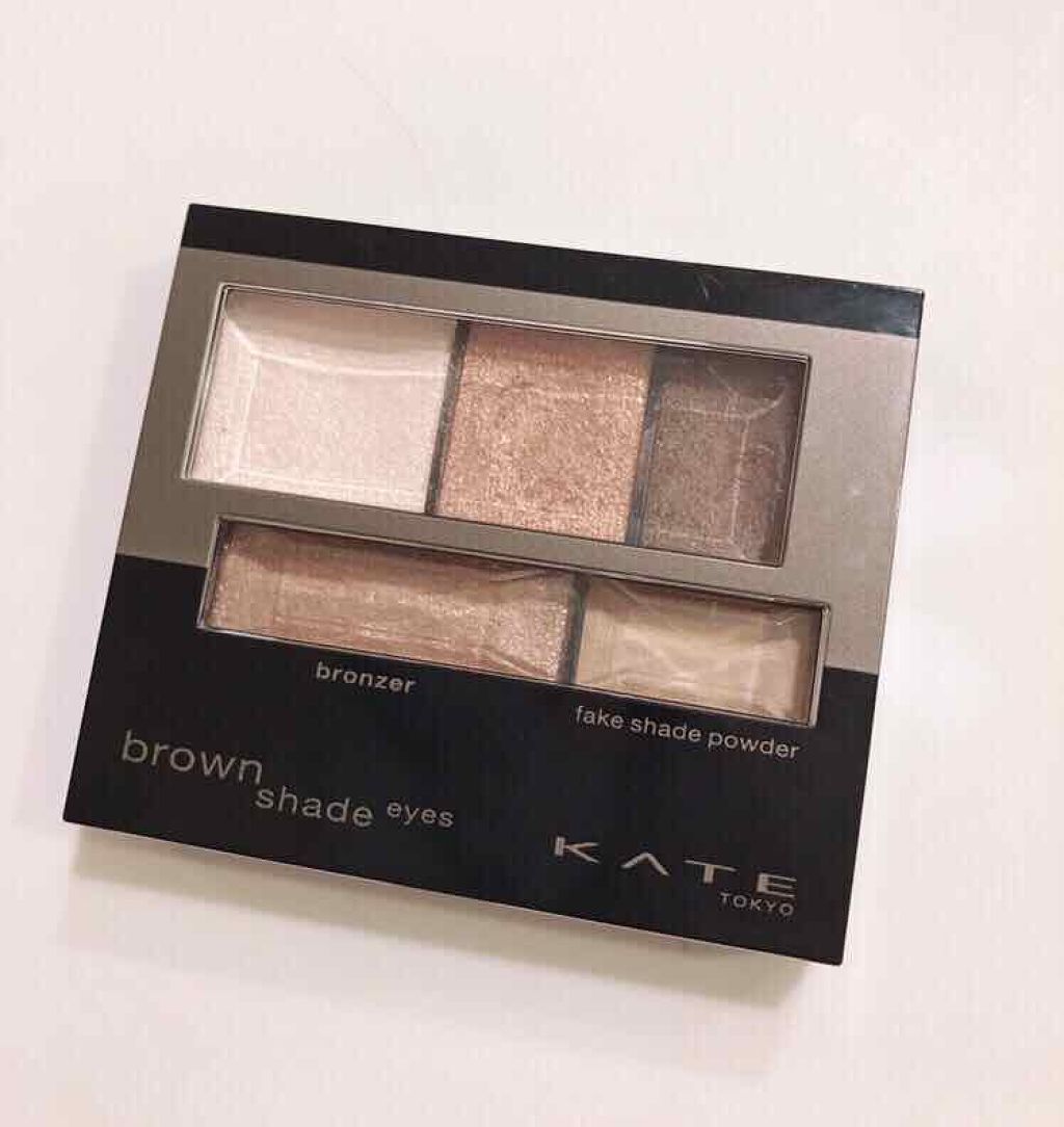 ブラウンシェードアイズN/KATE/アイシャドウパレットを使ったクチコミ（1枚目）