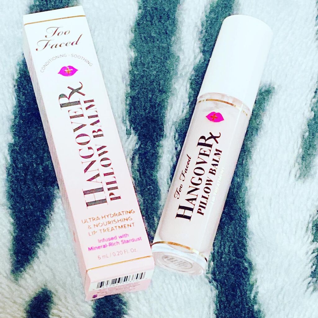 ～トゥー フェイスド ハングオーバー～ ピロー バーム リップ トリートメント/Too Faced/リップ美容液を使ったクチコミ（2枚目）