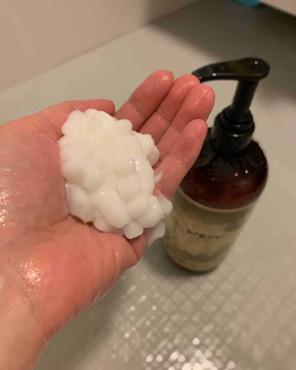 クレンジング コンディショナー アーモンド/WEN (ウェン)/市販シャンプーを使ったクチコミ(3枚目)