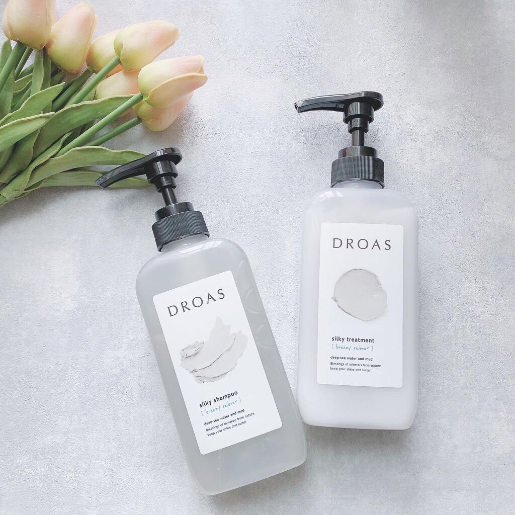 シルキーシャンプー/トリートメント/DROAS/市販シャンプーを使ったクチコミ(1枚目)