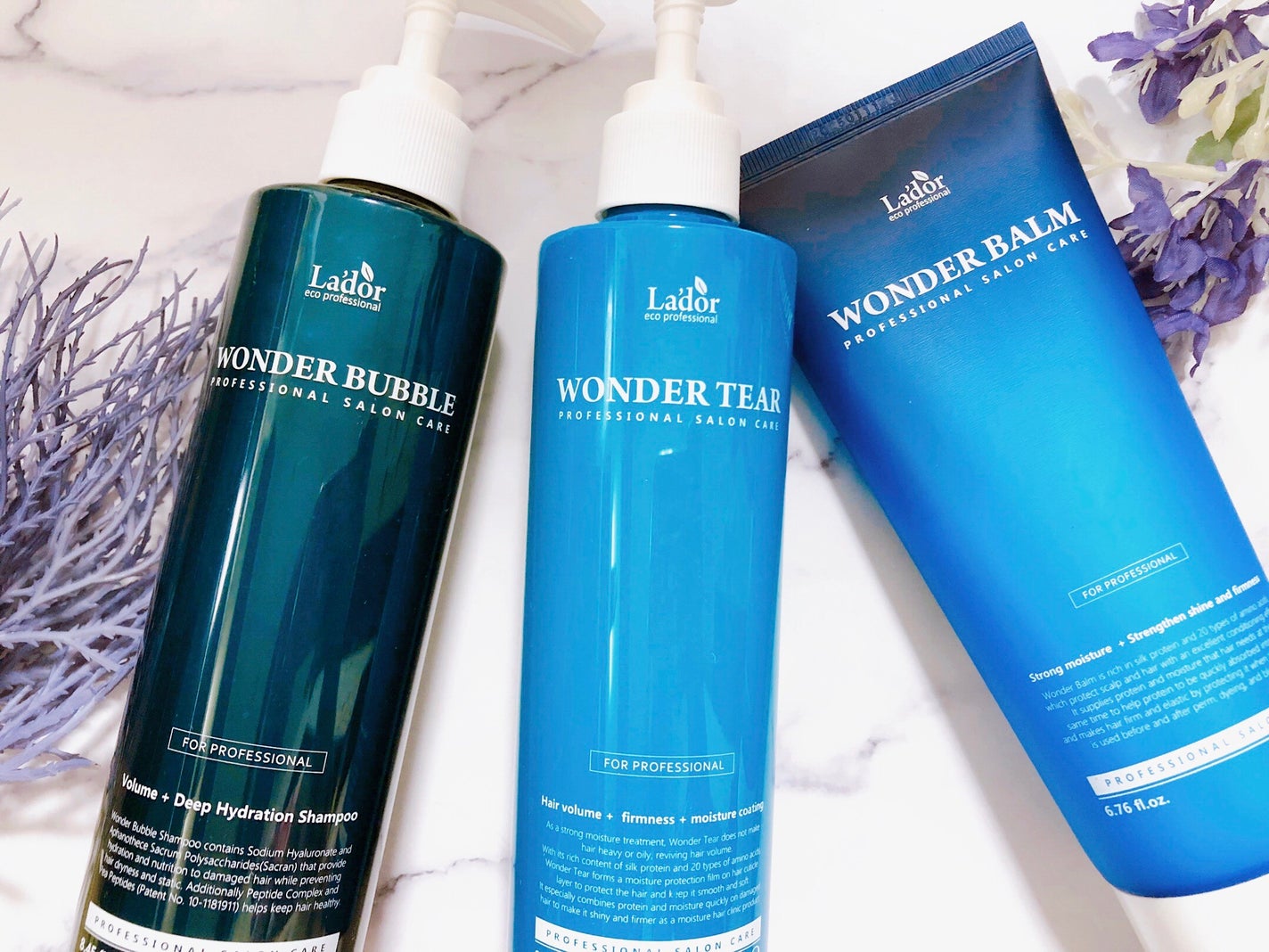 WONDER BALM/La'dor/洗い流すヘアトリートメントを使ったクチコミ(1枚目)