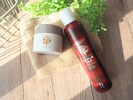 オーガニックスパークリングシャンプー アップルティーの香り/b.ris/市販シャンプーを使ったクチコミ(1枚目)