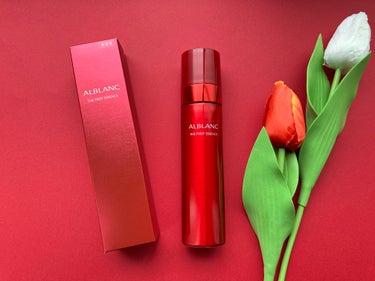 ALBLANC 薬用ファーストエッセンスのクチコミ「
3/11発売🌷
炭酸泡美容液が進化した、ザ ファーストエッセン【ALBLANC】

アルブラ.....」（1枚目）