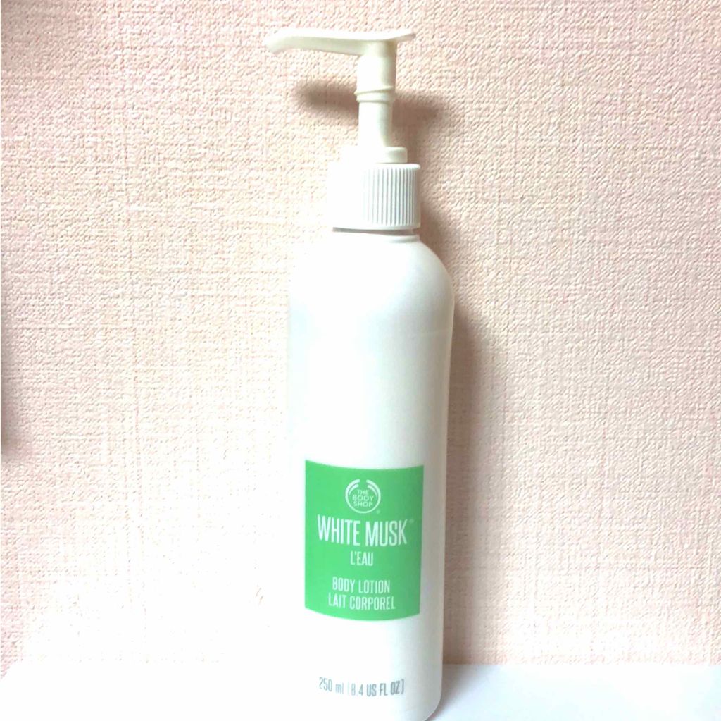 ホワイトムスク ロー ボディローション/THE BODY SHOP/ボディローションを使ったクチコミ（1枚目）